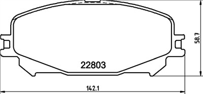 HELLA 8DB 355 039-201 Číslo výrobce: 22803. EAN: 4082300731125.