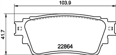 HELLA 8DB 355 040-501 Číslo výrobce: 22864. EAN: 4082300732429.