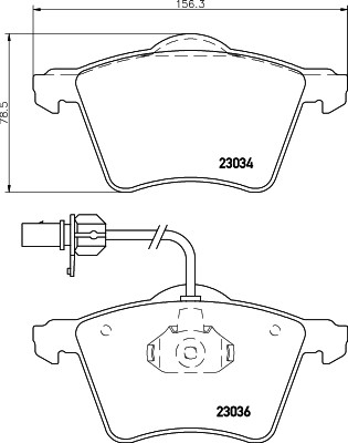 HELLA 8DB 355 008-771 Číslo výrobce: 23034. EAN: 4082300353082.