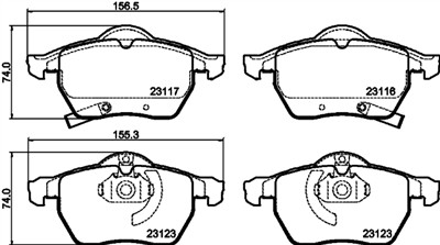 HELLA 8DB 355 008-141 Číslo výrobce: 23116. EAN: 4082300352450.