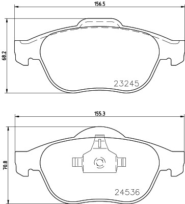 HELLA 8DB 355 009-101 Číslo výrobce: 23245. EAN: 4082300353419.