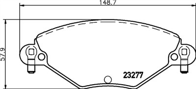 HELLA 8DB 355 019-411 Číslo výrobce: 23277. EAN: 4082300363722.