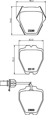HELLA 8DB 355 009-031 Číslo výrobce: 23119. EAN: 4082300353341.