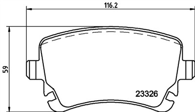 HELLA 8DB 355 010-971 Číslo výrobce: 23326. EAN: 4082300355284.