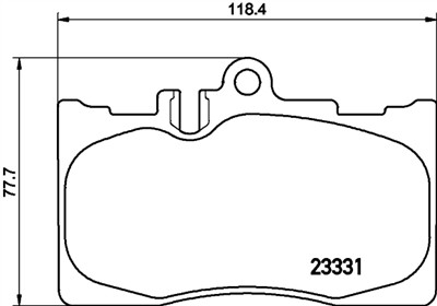 HELLA 8DB 355 009-861 Číslo výrobce: 23331. EAN: 4082300354171.