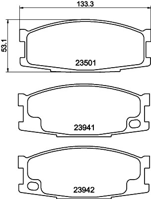 HELLA 8DB 355 010-561 Číslo výrobce: 23501. EAN: 4082300354874.