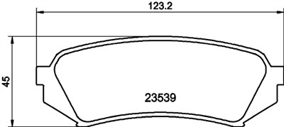 HELLA 8DB 355 009-391 Číslo výrobce: 23539. EAN: 4082300353709.