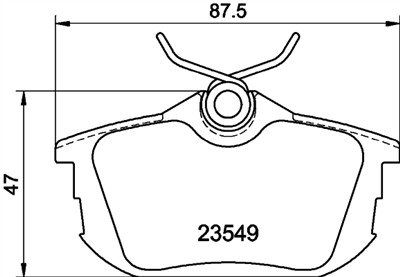 HELLA 8DB 355 018-271 Číslo výrobce: 23549. EAN: 4082300362589.