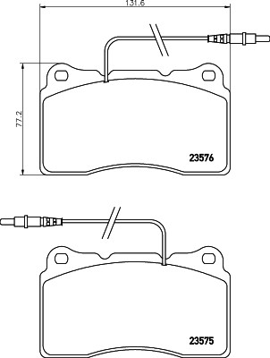 HELLA 8DB 355 018-671 Číslo výrobce: 23575. EAN: 4082300362985.