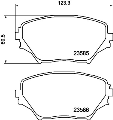 HELLA 8DB 355 009-741 Číslo výrobce: 23585. EAN: 4082300354058.