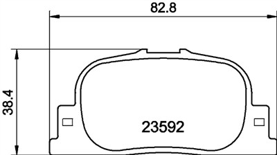 HELLA 8DB 355 010-001 Číslo výrobce: 23592. EAN: 4082300354317.