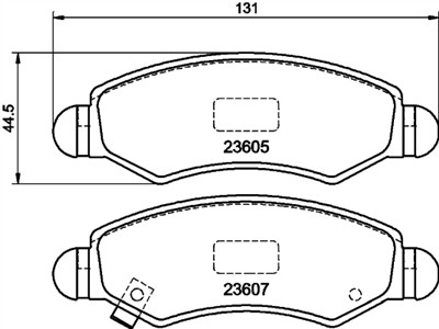 HELLA 8DB 355 011-691 Číslo výrobce: 23605. EAN: 4082300356007.