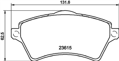 HELLA 8DB 355 009-761 Číslo výrobce: 23615. EAN: 4082300354072.