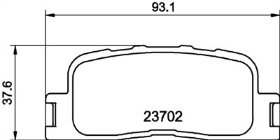 HELLA 8DB 355 011-001 Číslo výrobce: 23702. EAN: 4082300355314.