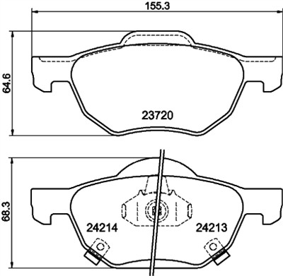 HELLA 8DB 355 010-831 Číslo výrobce: 23720. EAN: 4082300355147.
