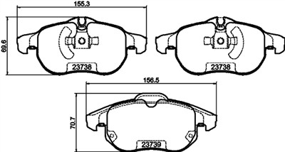 HELLA 8DB 355 009-311 Číslo výrobce: 23402. EAN: 4082300353624.