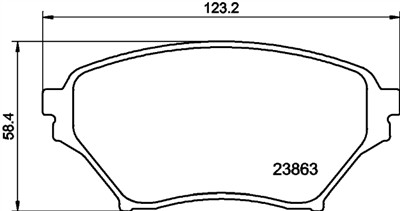 HELLA 8DB 355 010-261 Číslo výrobce: 23863. EAN: 4082300354577.