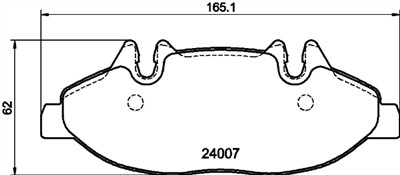 HELLA 8DB 355 010-651 Číslo výrobce: 24007. EAN: 4082300354966.