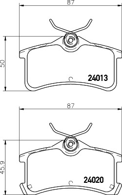 HELLA 8DB 355 011-511 Číslo výrobce: 24013. EAN: 4082300355826.