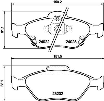 HELLA 8DB 355 006-721 Číslo výrobce: 23202. EAN: 4082300351033.