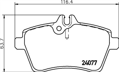 HELLA 8DB 355 011-381 Číslo výrobce: 24077. EAN: 4082300355697.
