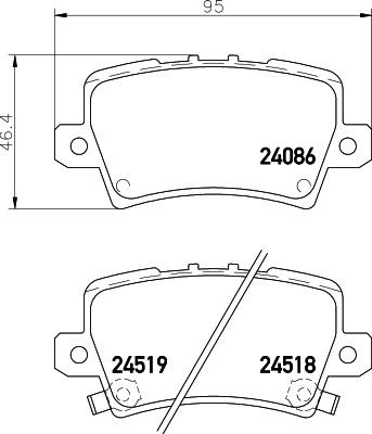 HELLA 8DB 355 006-751 Číslo výrobce: 24086. EAN: 4082300351064.