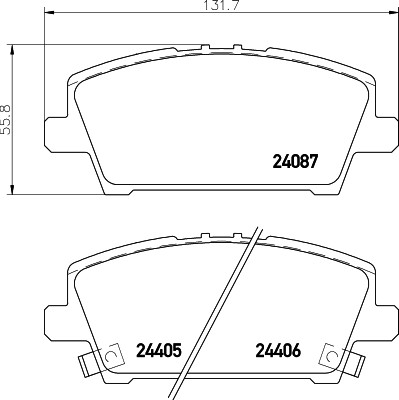 HELLA 8DB 355 006-911 Číslo výrobce: 24087. EAN: 4082300351224.