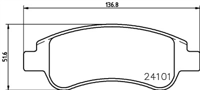 HELLA 8DB 355 011-521 Číslo výrobce: 24101. EAN: 4082300355833.