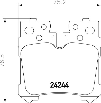 HELLA 8DB 355 006-651 Číslo výrobce: 24244. EAN: 4082300350968.