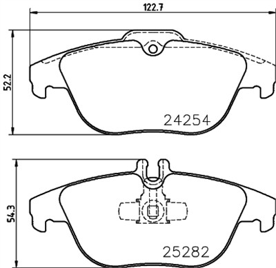 HELLA 8DB 355 016-281 Číslo výrobce: 24254. EAN: 4082300360592.