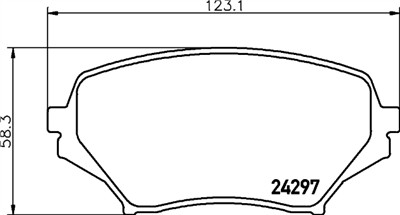 HELLA 8DB 355 006-771 Číslo výrobce: 24297. EAN: 4082300351088.