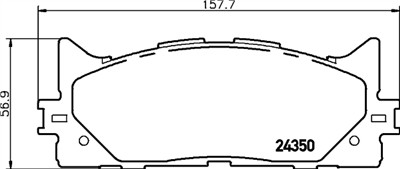 HELLA 8DB 355 012-401 Číslo výrobce: 24350. EAN: 4082300356717.