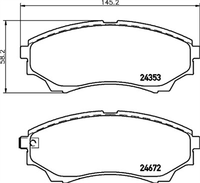 HELLA 8DB 355 012-381 Číslo výrobce: 24353. EAN: 4082300356694.