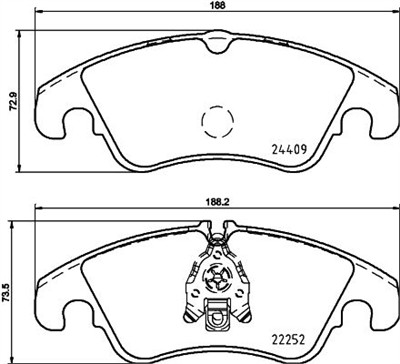 HELLA 8DB 355 023-221 Číslo výrobce: 22252. EAN: 4082300598117.