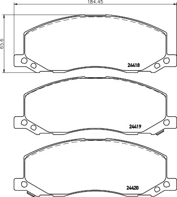 HELLA 8DB 355 013-061 Číslo výrobce: 24418. EAN: 4082300357370.