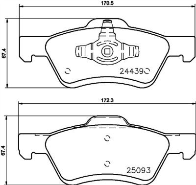 HELLA 8DB 355 014-961 Číslo výrobce: 24439. EAN: 4082300359275.
