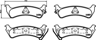 HELLA 8DB 355 013-091 Číslo výrobce: 24506. EAN: 4082300357400.