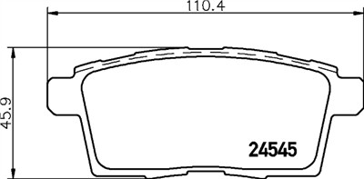 HELLA 8DB 355 013-261 Číslo výrobce: 24545. EAN: 4082300357578.