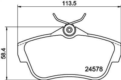 HELLA 8DB 355 013-421 Číslo výrobce: 24578. EAN: 4082300357738.