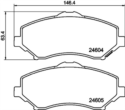 HELLA 8DB 355 014-231 Číslo výrobce: 24604. EAN: 4082300358544.