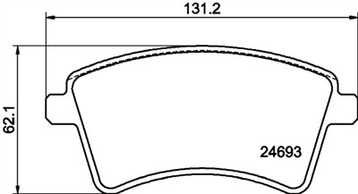 HELLA 8DB 355 013-961 Číslo výrobce: 24693. EAN: 4082300358278.