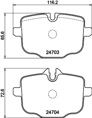 HELLA 8DB 355 014-361 Číslo výrobce: 24703. EAN: 4082300358674.