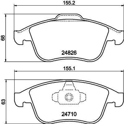 HELLA 8DB 355 014-591 Číslo výrobce: 24710. EAN: 4082300358902.