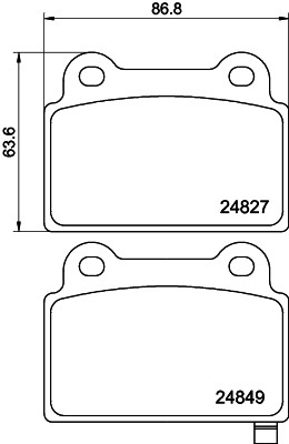 HELLA 8DB 355 014-701 Číslo výrobce: 24827. EAN: 4082300359015.
