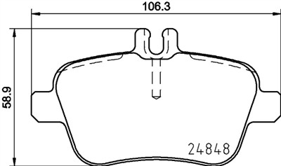 HELLA 8DB 355 019-641 Číslo výrobce: 24848. EAN: 4082300403459.