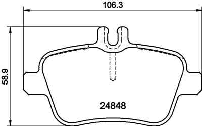 HELLA 8DB 355 021-791 Číslo výrobce: 24848. EAN: 4082300493443.