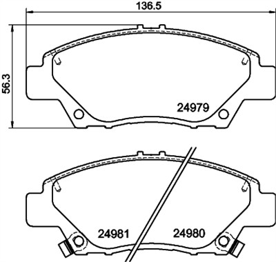 HELLA 8DB 355 015-001 Číslo výrobce: 24979. EAN: 4082300359312.