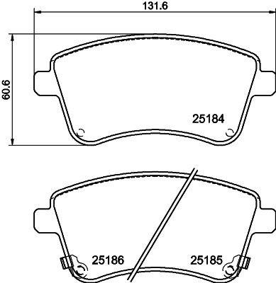 HELLA 8DB 355 015-331 Číslo výrobce: 25184. EAN: 4082300359640.