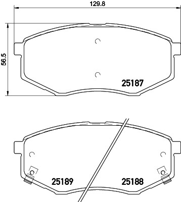 HELLA 8DB 355 019-791 Číslo výrobce: 25187. EAN: 4082300403602.