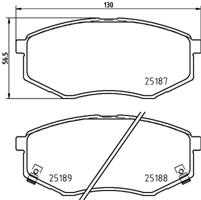 HELLA 8DB 355 037-981 Číslo výrobce: 25187. EAN: 4082300729900.